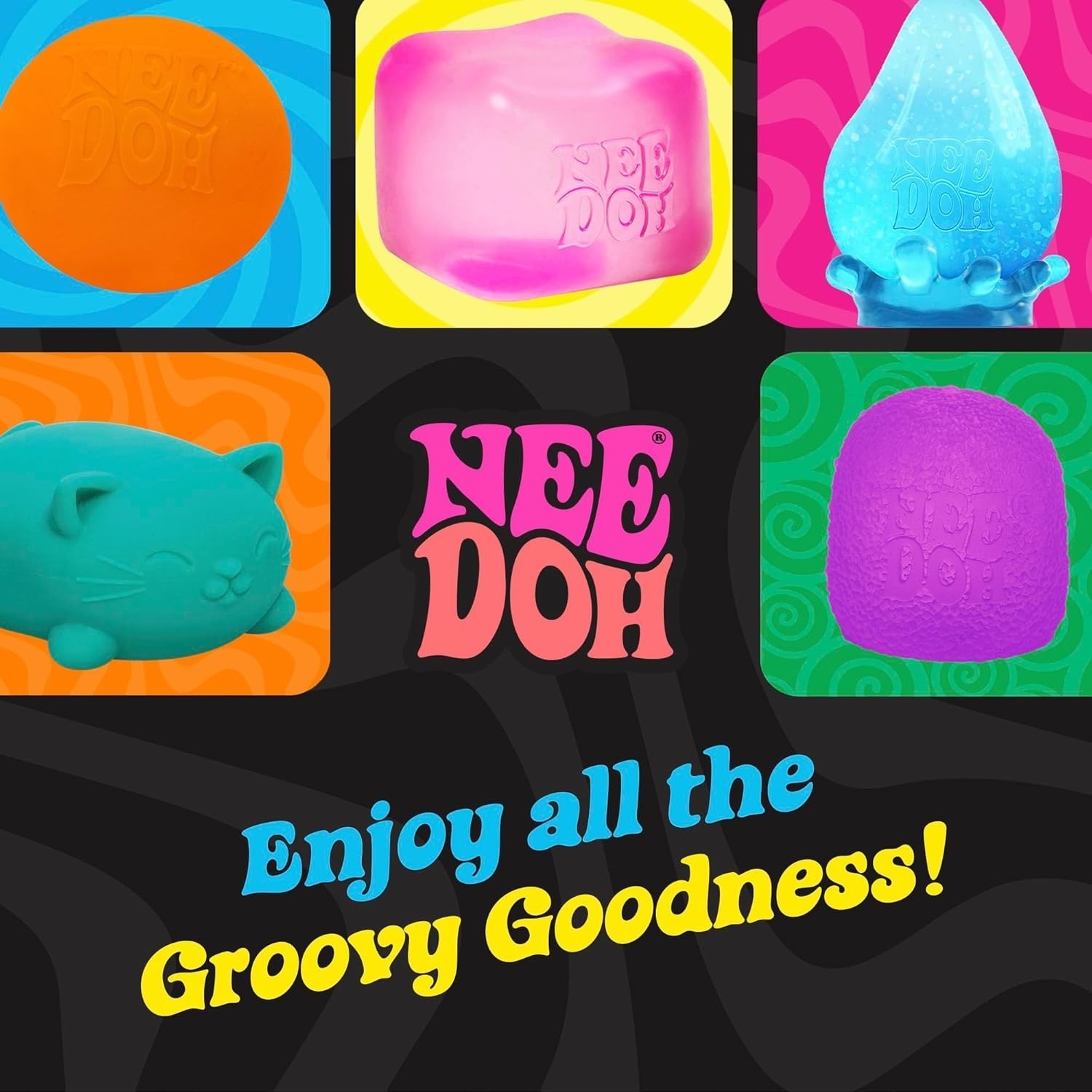 NeeDoh Original Sensory Ball ?C Assorted Colors - Image 7