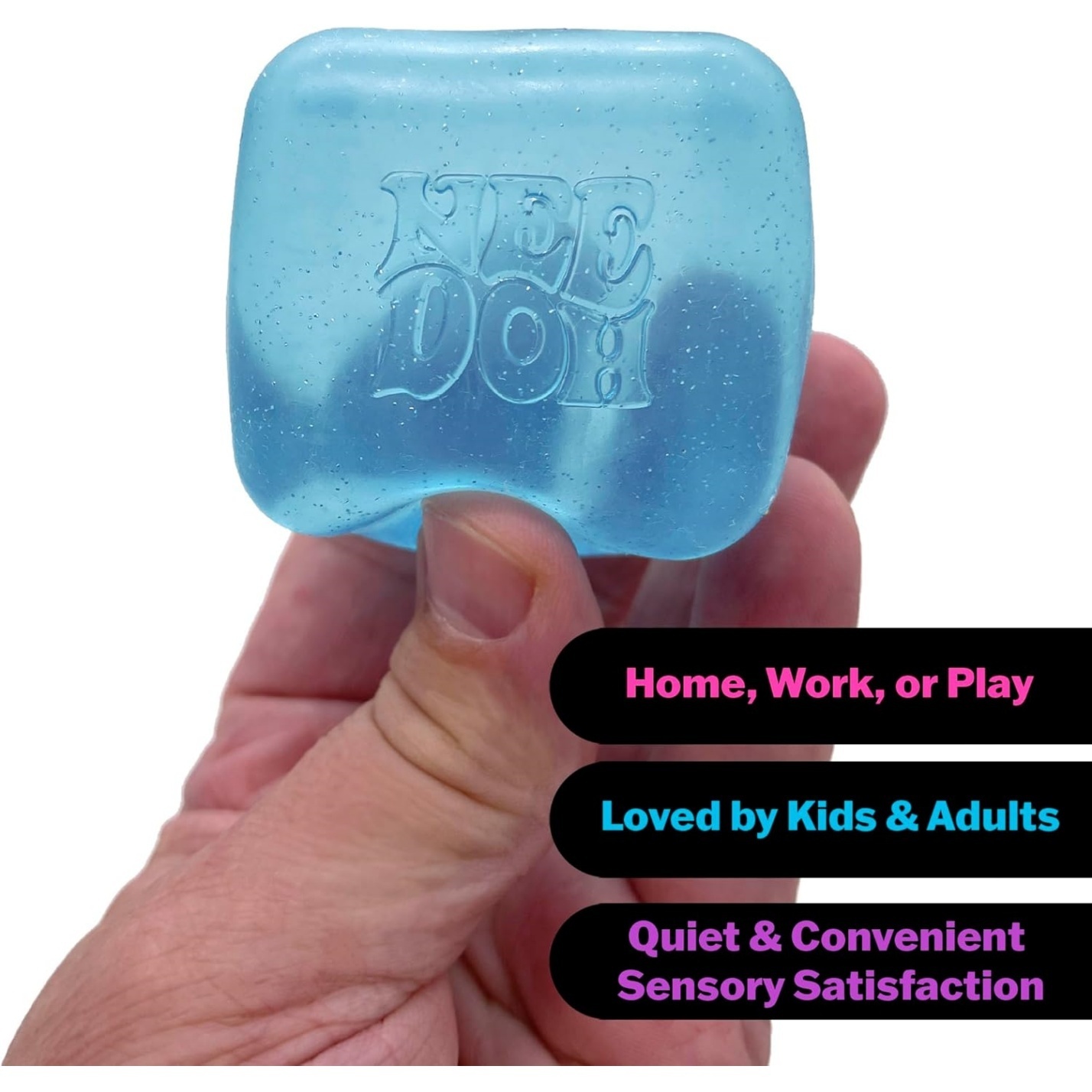 NeeDoh Nice Cube ?C Solid Squish ?C 2.25″ Cube - Image 3