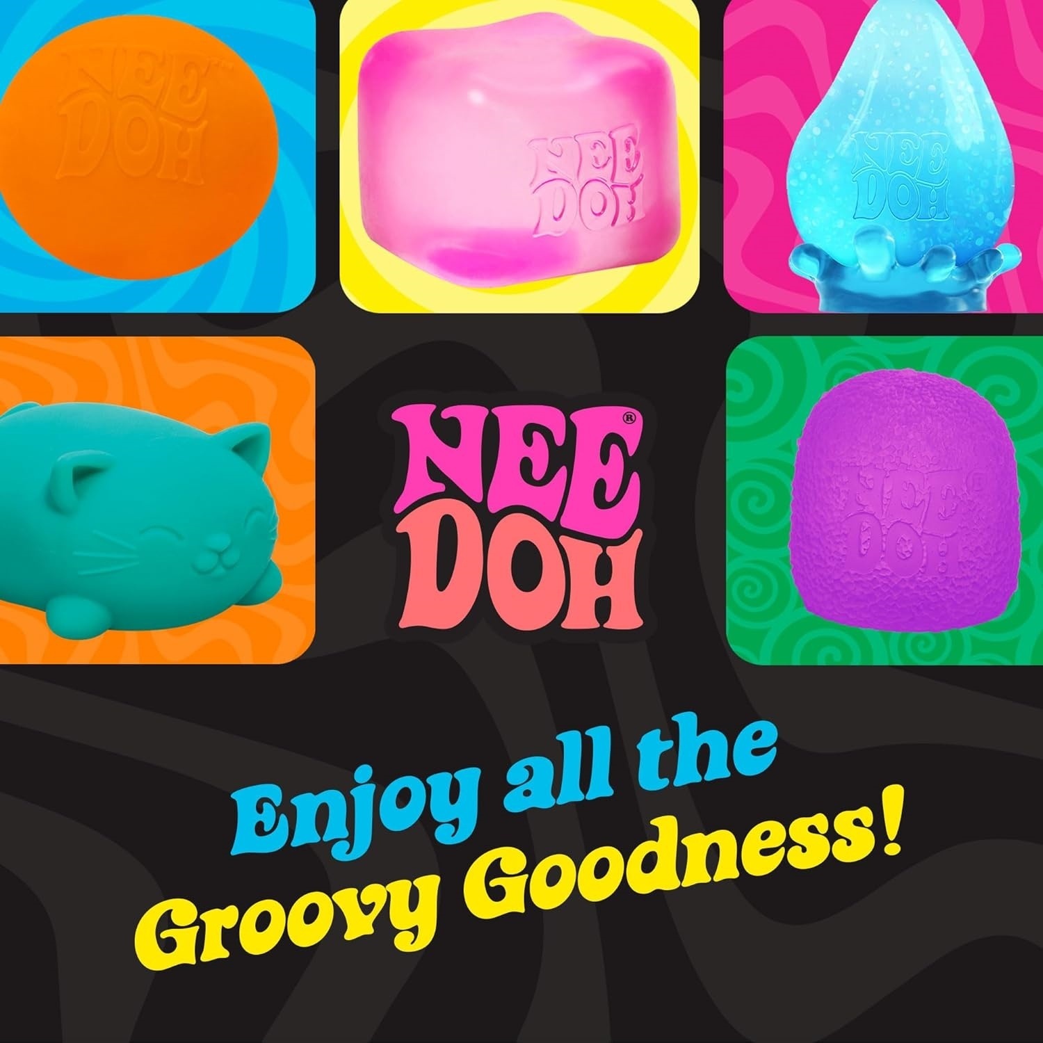 Super NeeDoh ?C Jumbo Stress Ball ?C 4.5″ ?C Assorted - Image 6